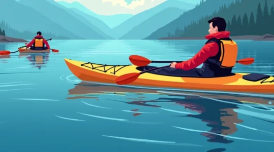 kayaking