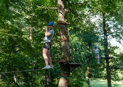 Climbing or accrobranche